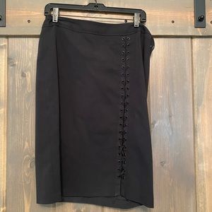 Express black pencil skirt